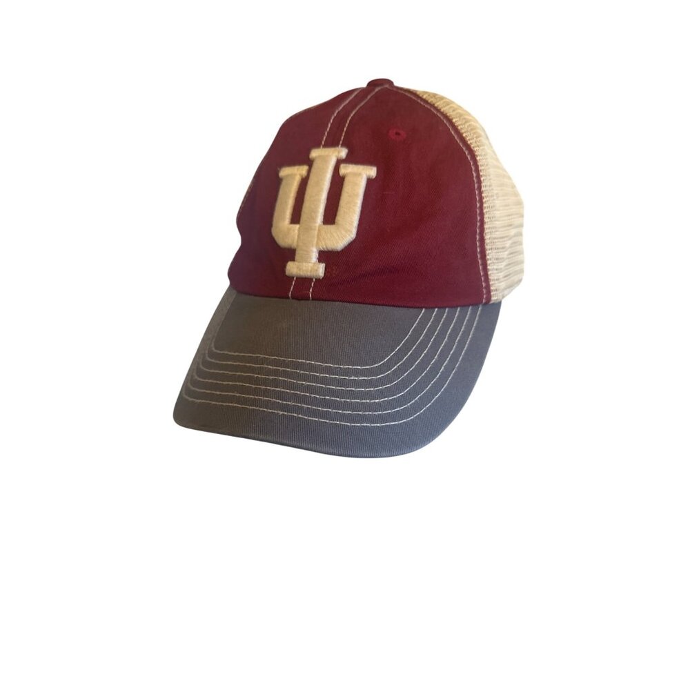 Indiana University Trucker Hat By Captivating Head Gear